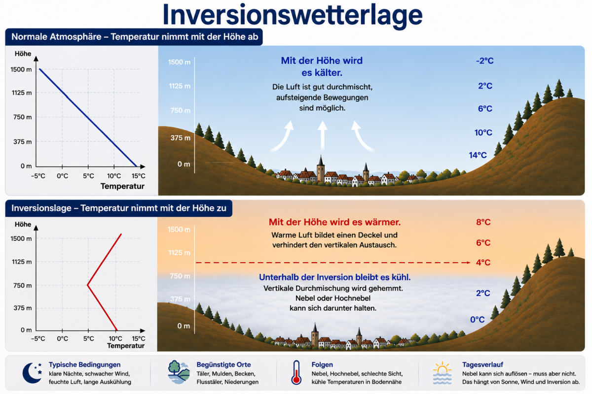 nversionswetterlagen einfach erklärt