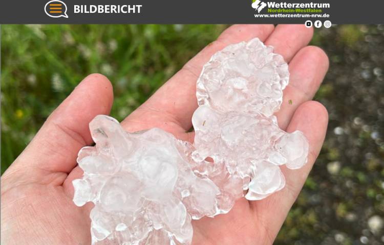 31.05.25 | Superzelle mit Großhagel im Westen von NRW
